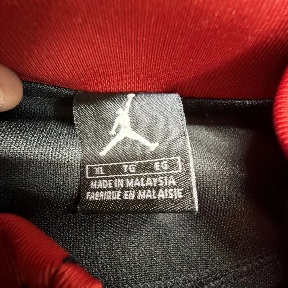 Air‎ Jordan Jacket Mens XL Black Gray Track Full Zip Pocket Jumpman Performance